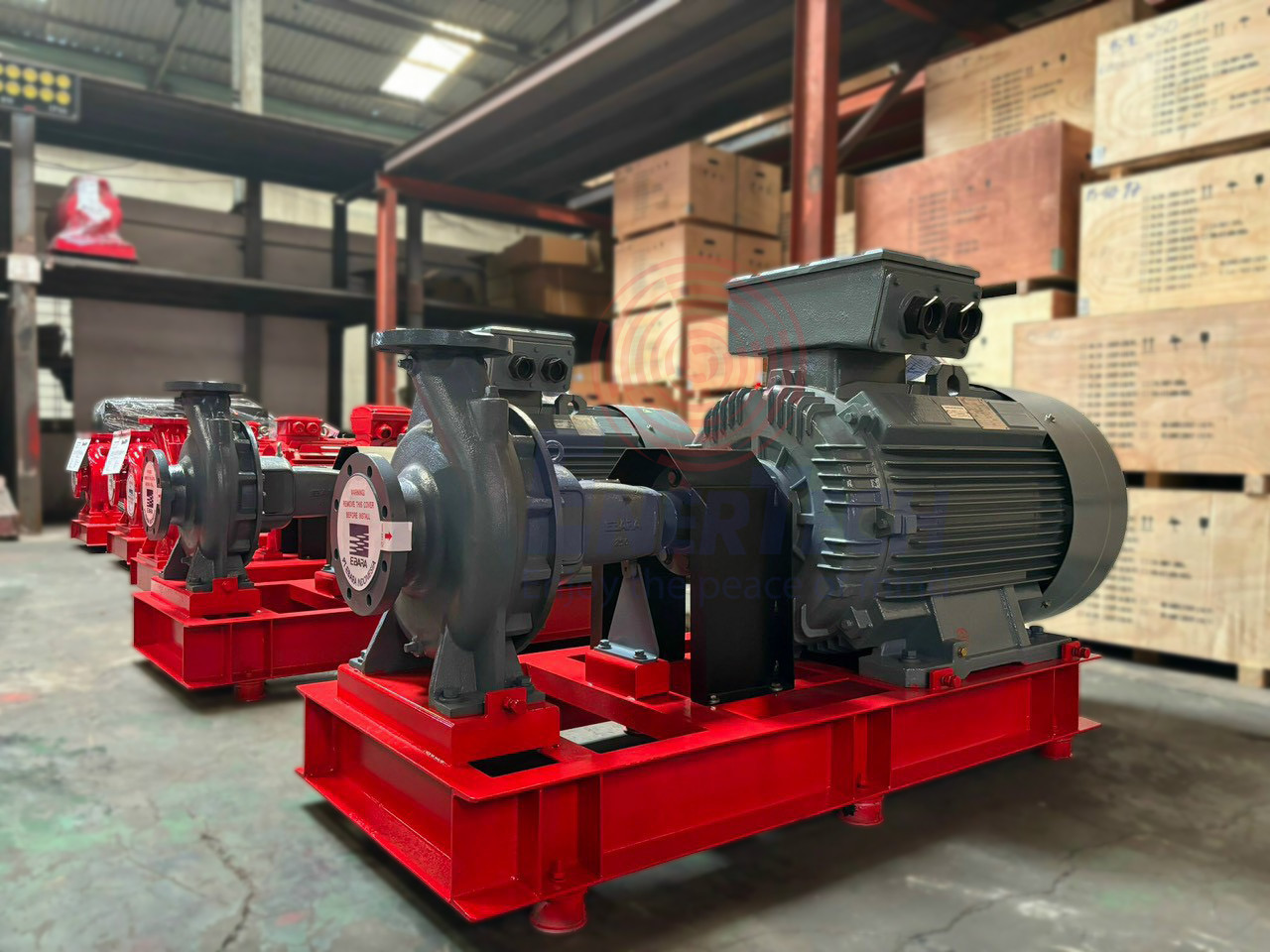 Động cơ điện Enertech gắn bơm