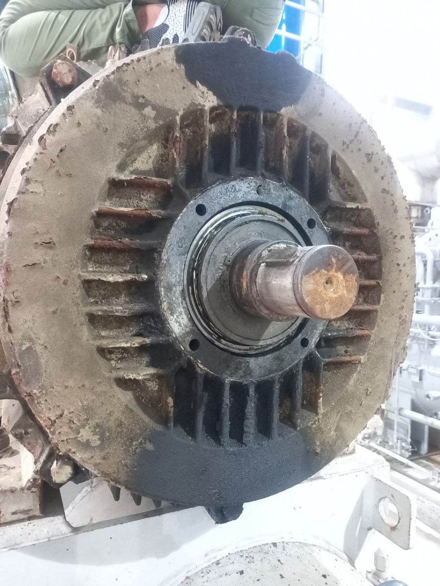 Hình ảnh vòng bi bị lỗi