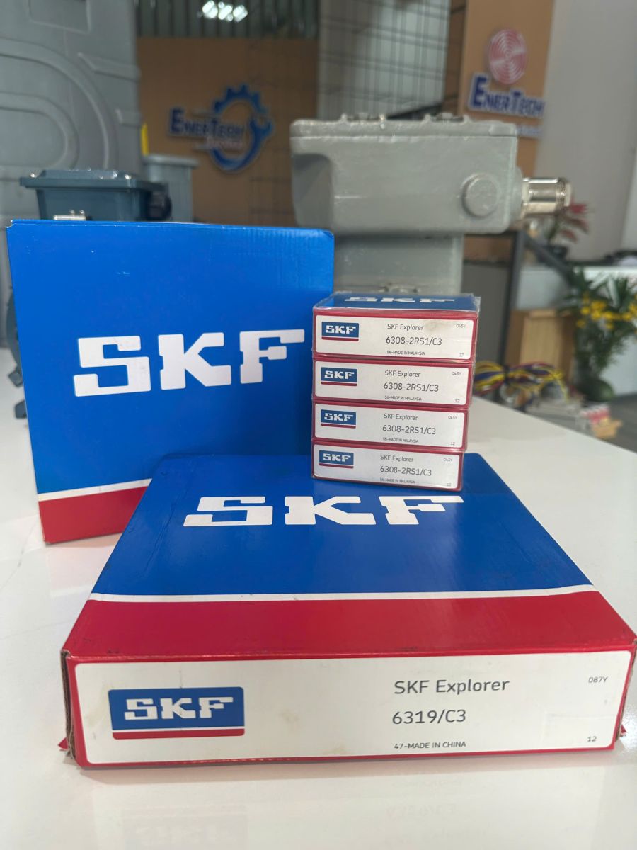 kỹ thuật năng lượng có sẵn hàng các loại vòng bi SKF