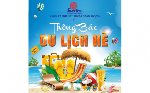 Thông Báo Nghỉ Du Lịch Công Ty TNHH Kỹ Thuật Năng Lượng năm 2023