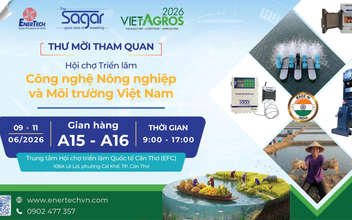 THƯ MỜI THAM QUAN GIAN HÀNG KỸ THUẬT NĂNG LƯỢNG TẠI TRIỂN LÃM VIETAGROS 2026